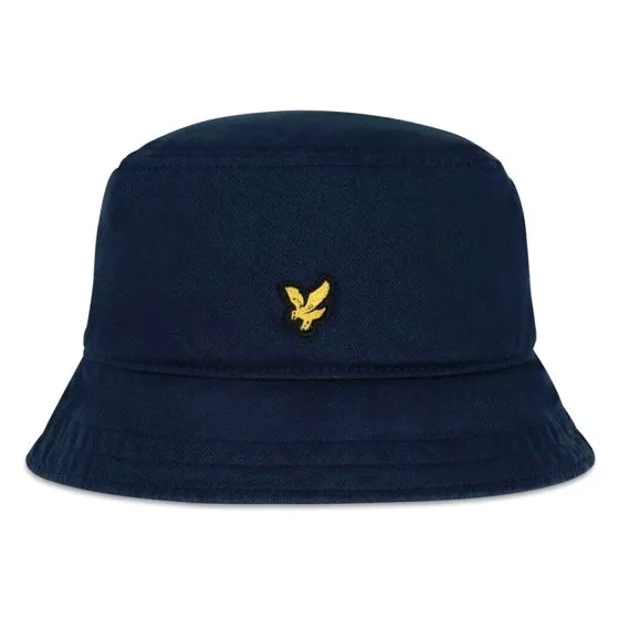 Lyle & Scott Logo Bucket Dark Navy Hat