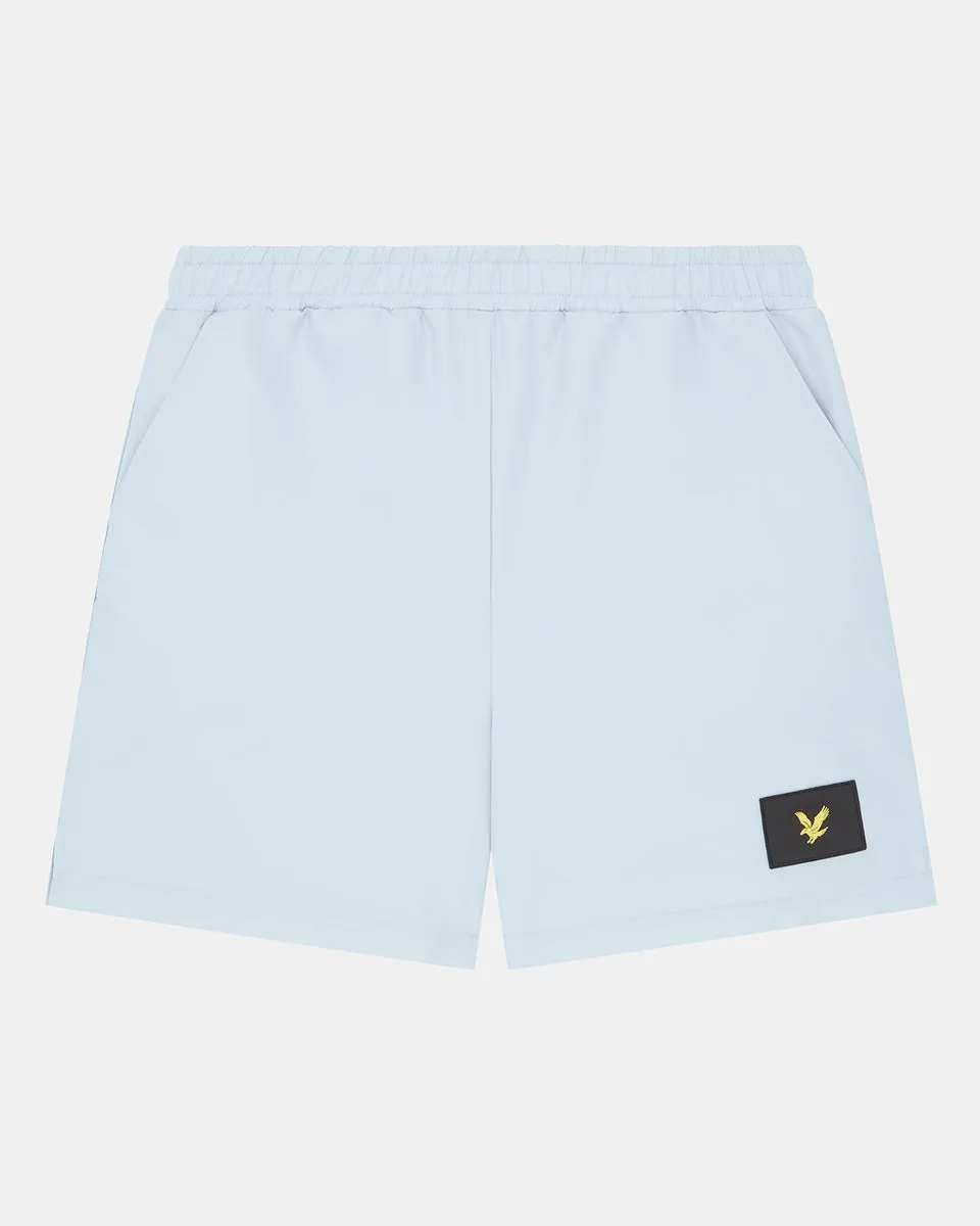 Lyle & Scott Nylon Walk Short in Opal Blue