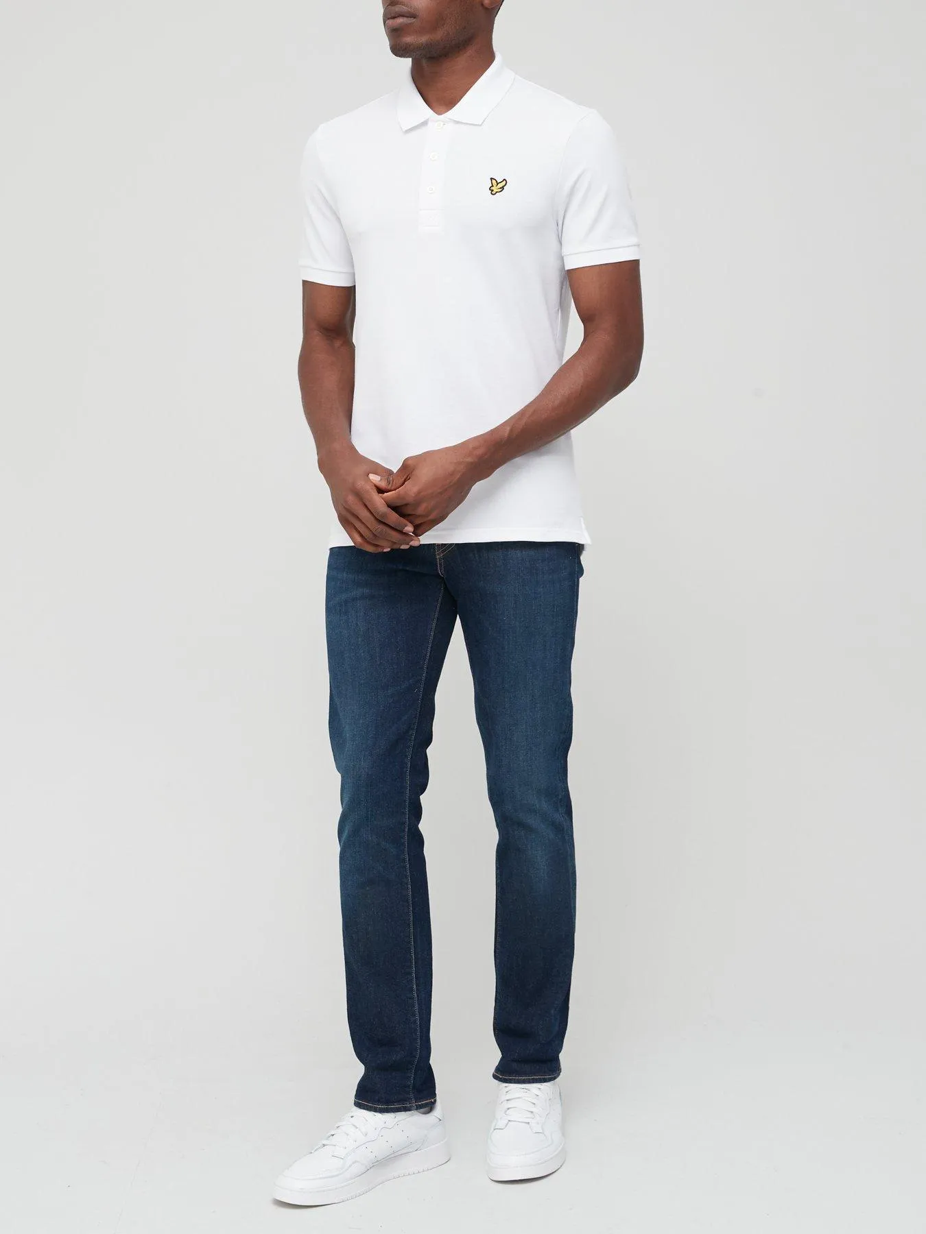 Lyle & Scott Plain Polo Shirt - White