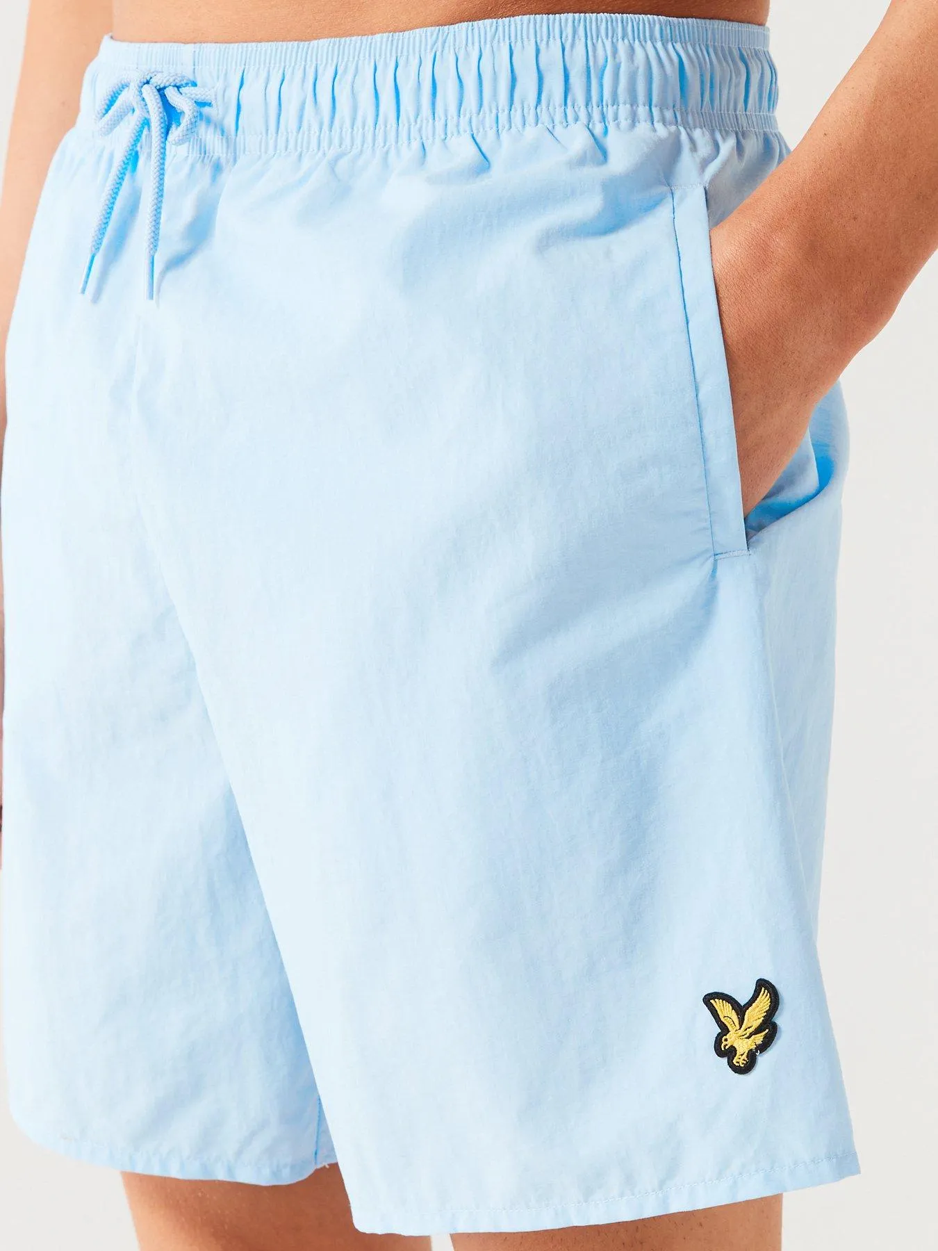 Lyle & Scott Plain Swim Shorts - Light Blue