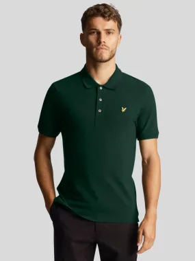 Lyle & Scott Regular Fit Logo Polo Shirt - Green