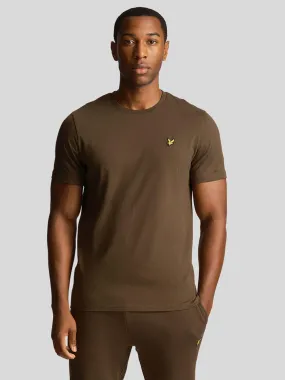 Lyle & Scott Regular Fit Plain T-Shirt - Dark Green