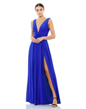 Mac Duggal 26578 Long Sleeveless Formal Prom Gown