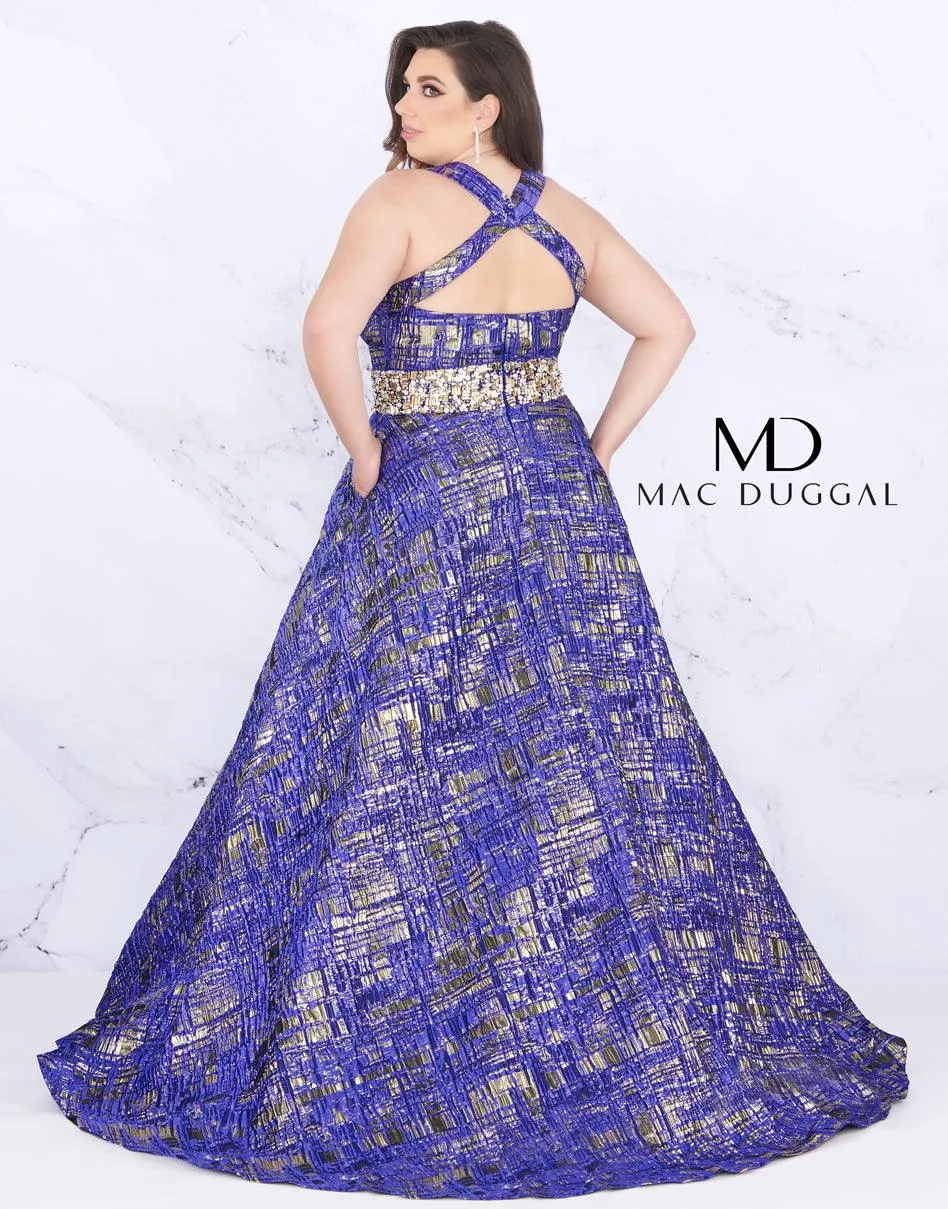 Mac Duggal 66793 Prom Long Dress Plus Size