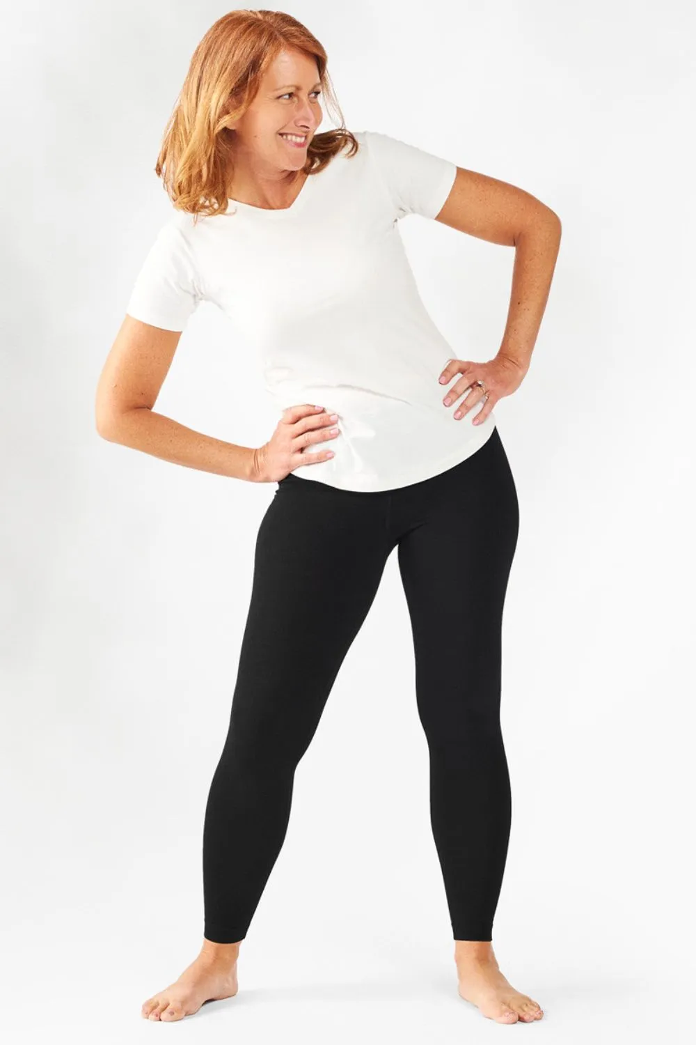 Maggies Organics Organic Base Layer Ankle Legging