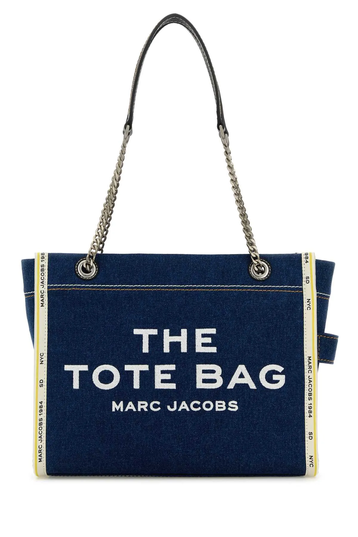 Marc Jacobs Denim Medium The Denim Chain Shoulder Bag