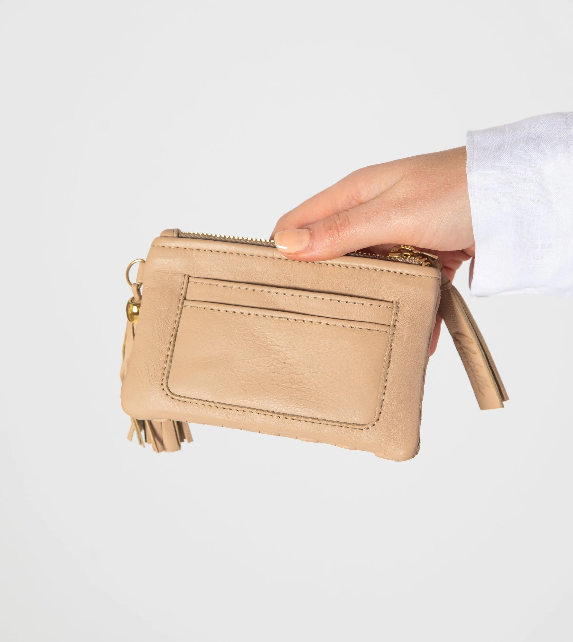 Marisa Coin Purse | Bone