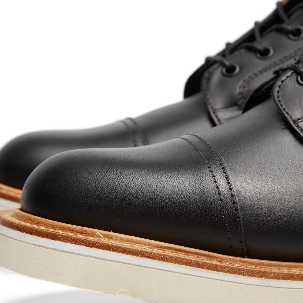 Mark McNairy Cap Derby BootBlack Waxy