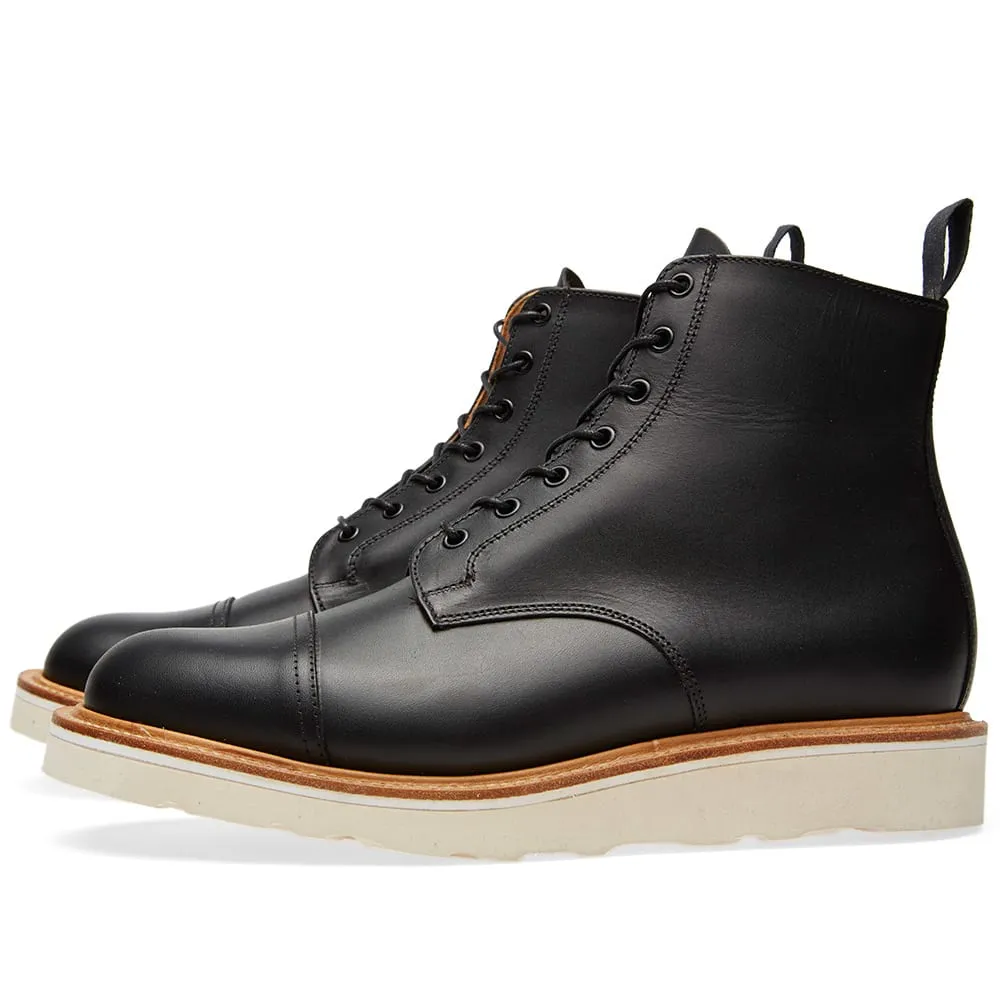 Mark McNairy Cap Derby BootBlack Waxy