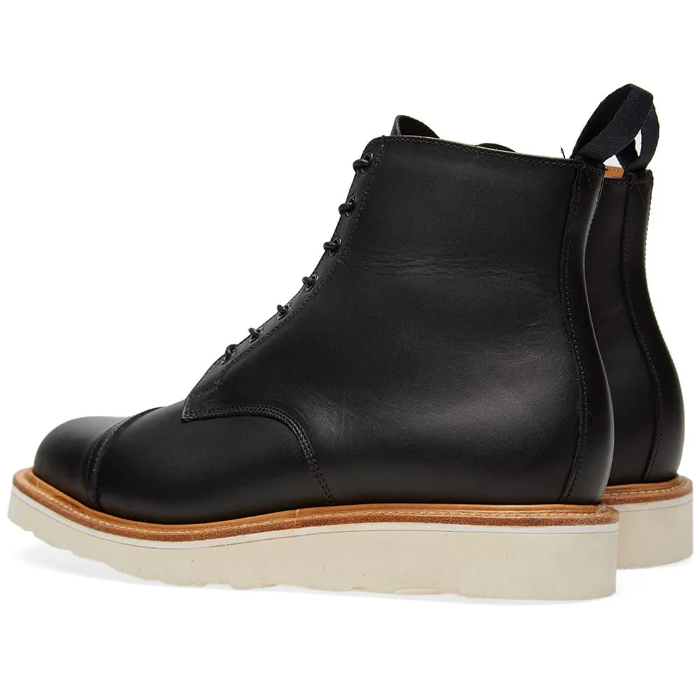 Mark McNairy Cap Derby BootBlack Waxy