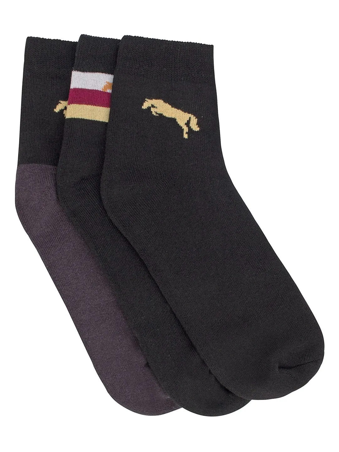 Men Pack of 3 Ankle Length socks