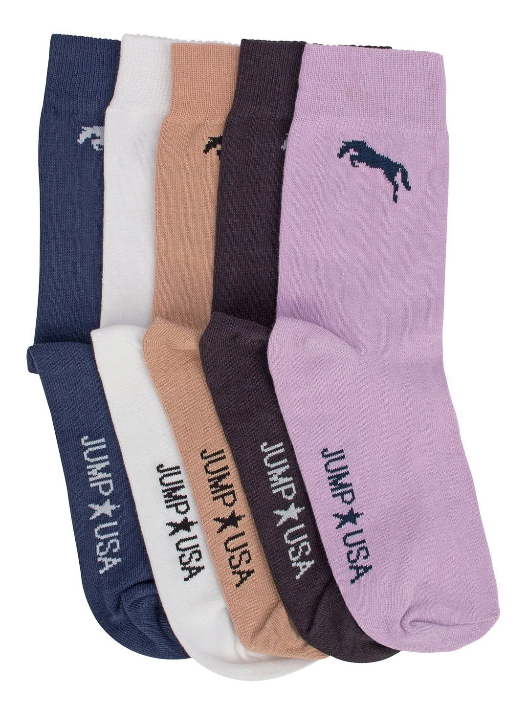 Men Pack of 5 Calf length socks