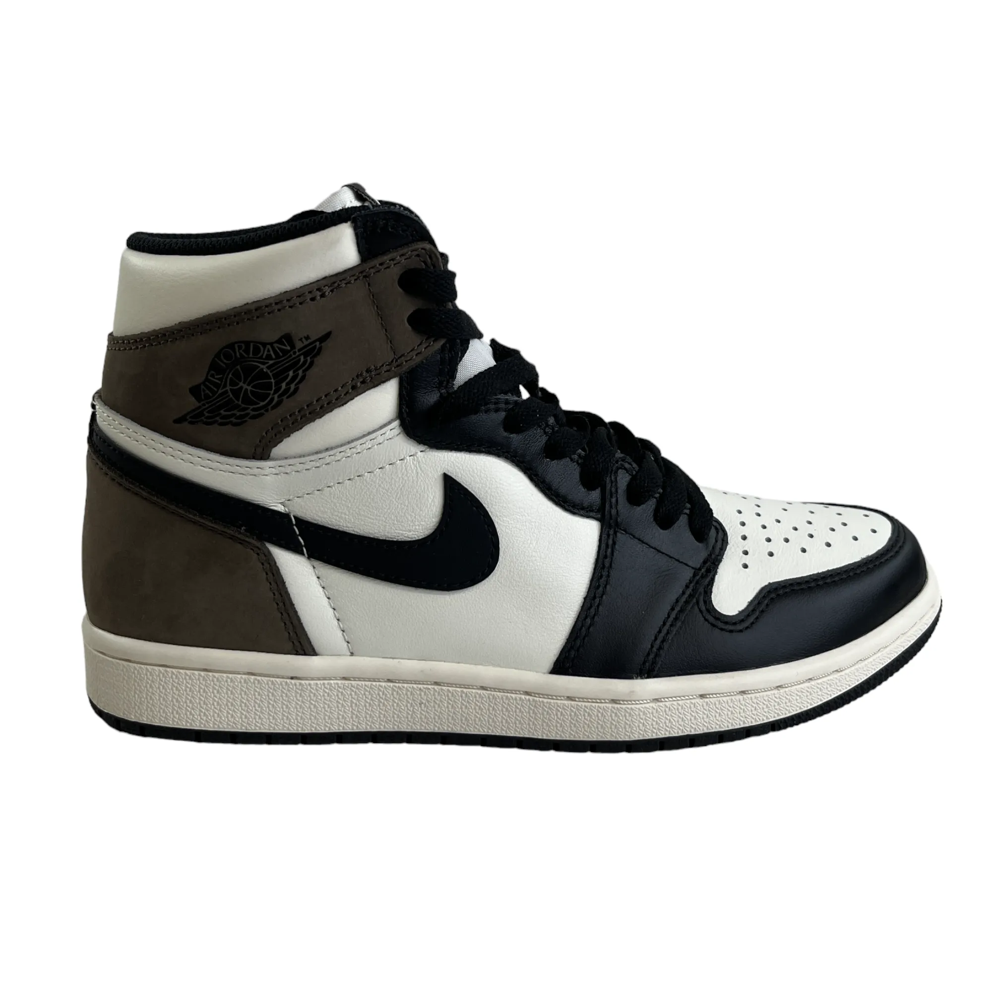 Men's Air Jordan 1 Mocha High Trainers White Size EU 40.5 / UK 6.5