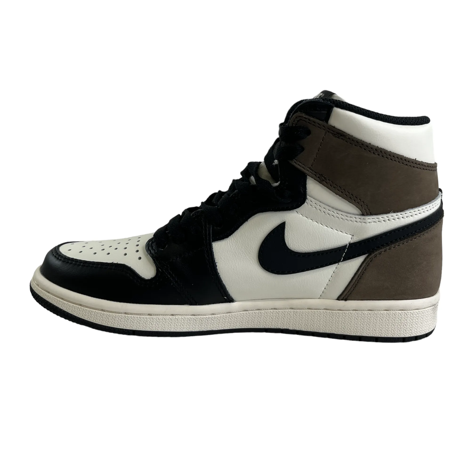 Men's Air Jordan 1 Mocha High Trainers White Size EU 40.5 / UK 6.5