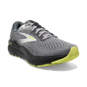 Men's Brooks Ghost 16 Color: Primer / Grey / Lime (EXTRA WIDE WIDTH)