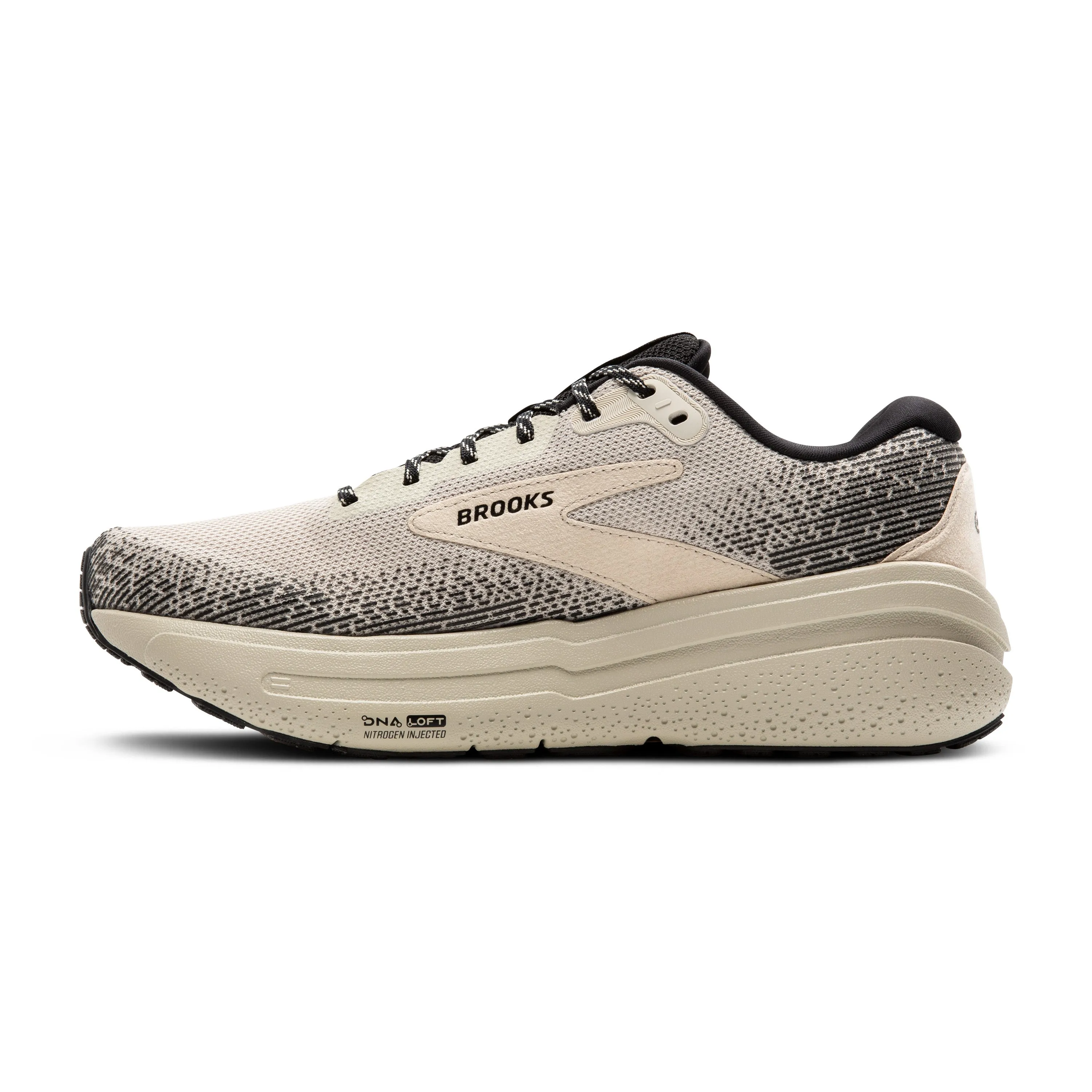 Men's Brooks Ghost Max 2 Color: Pelican/Pelican/Black