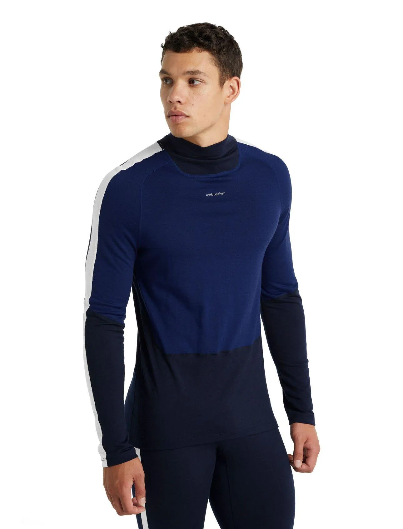 Men's Icebreaker Merino 200 Sonebula High Neck Thermal Top | Baselayers & Thermals UK