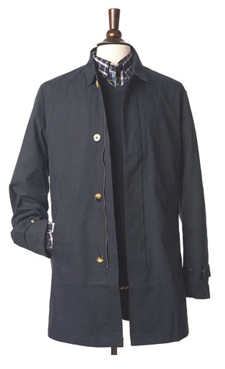 Mens Mac Water Rain Resistant (3140 Navy)