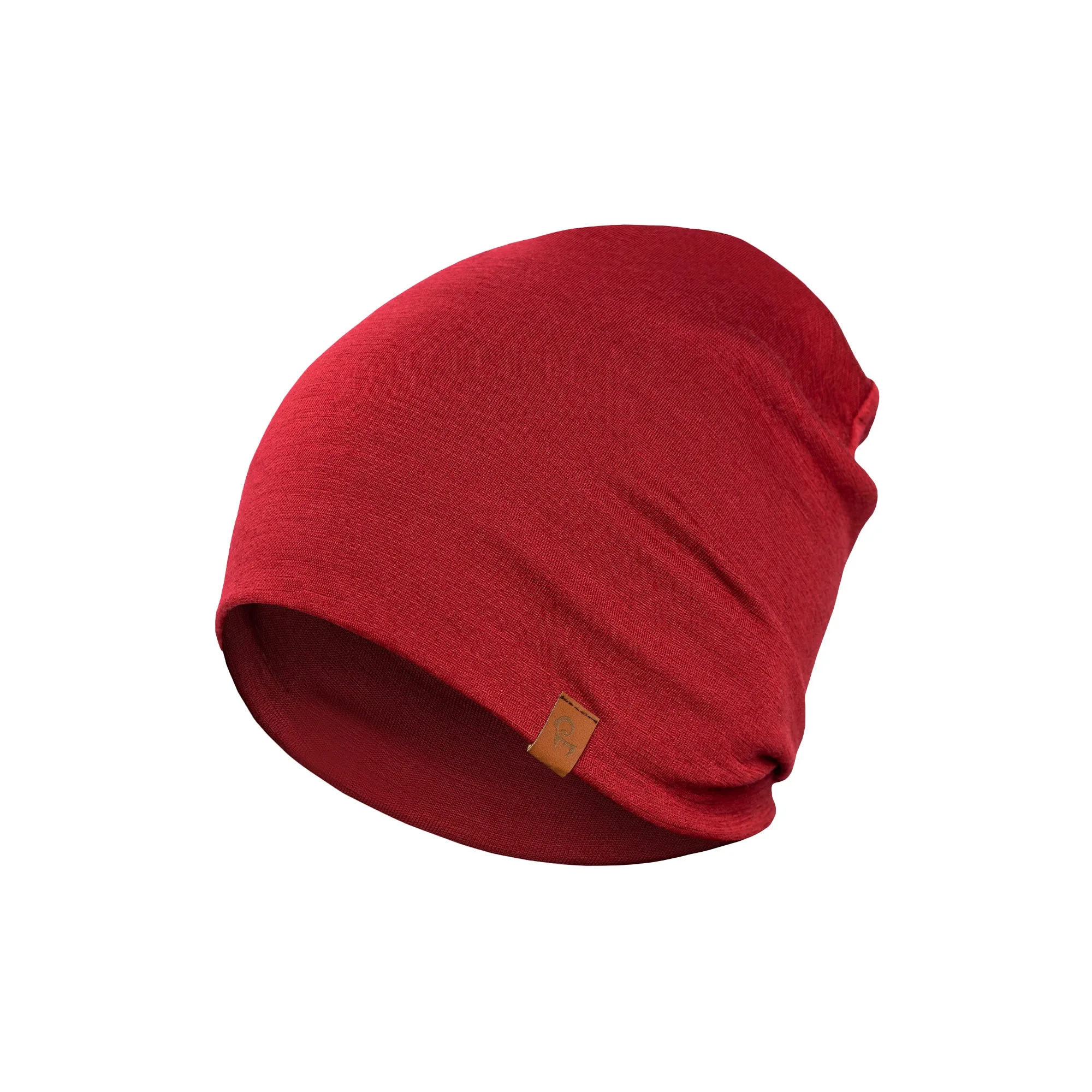 Men's Merino Beanie Royal Cherry