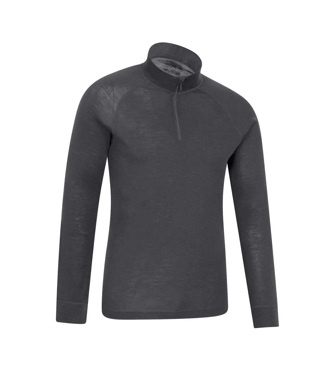 Mens merino ii base layer top grey Mountain Warehouse