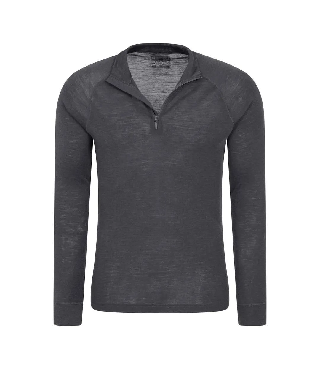 Mens merino ii base layer top grey Mountain Warehouse