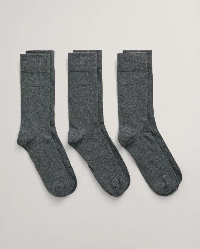 Mens Soft Cotton Socks 3-Pack