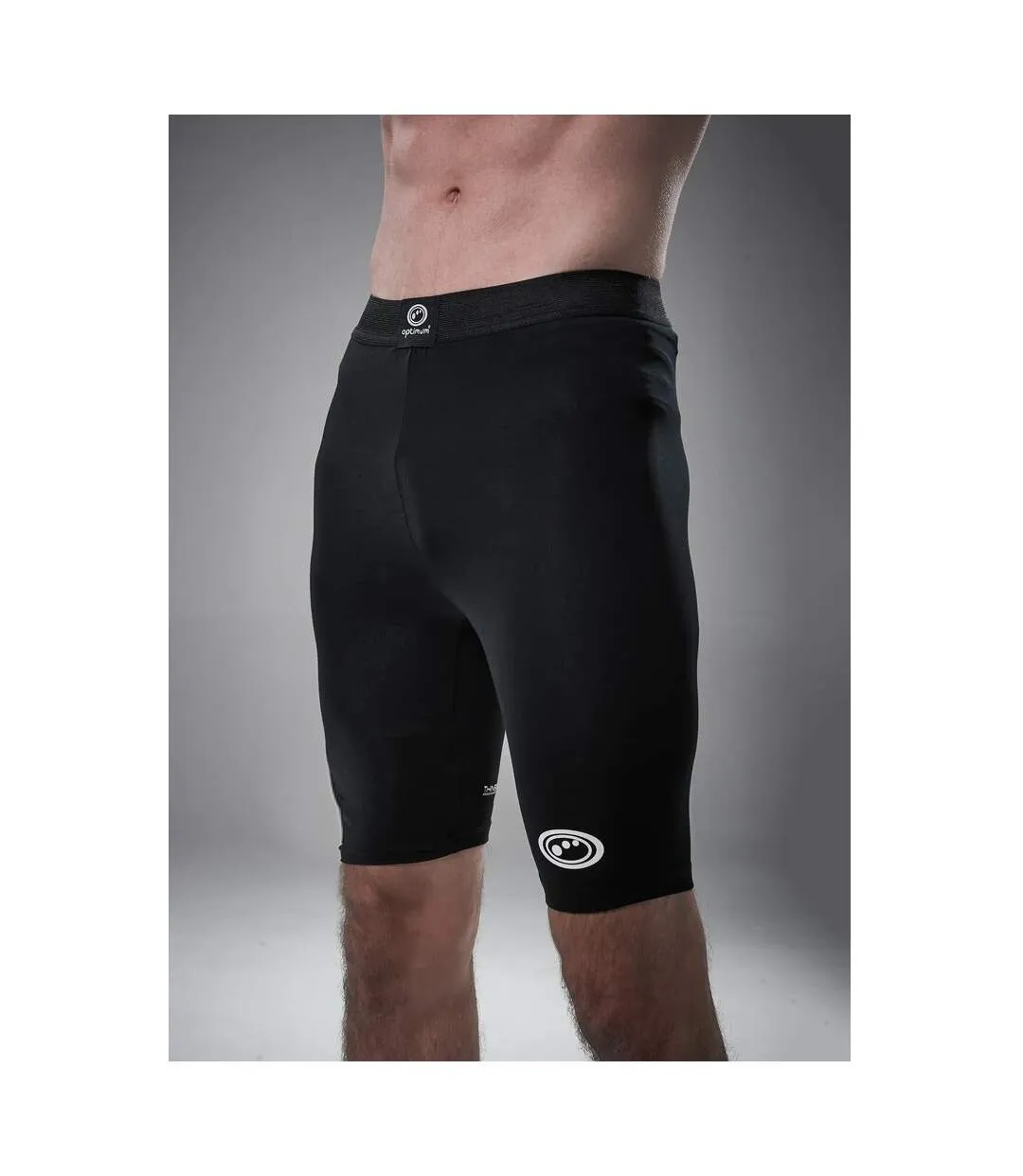 Mens thinskins base layer shorts black Optimum