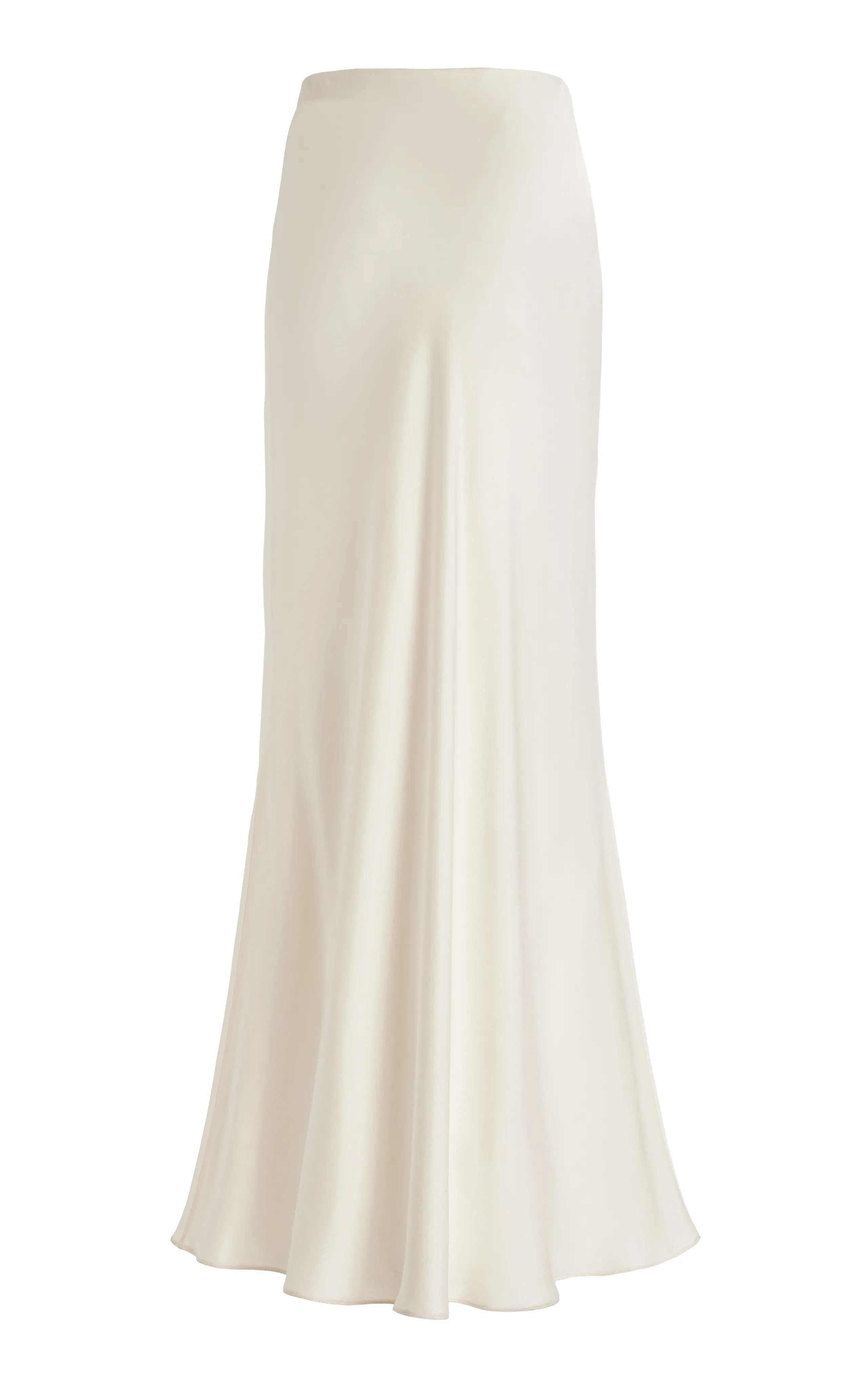 Michael Kors Collection Satin-Charmeuse Maxi Skirt