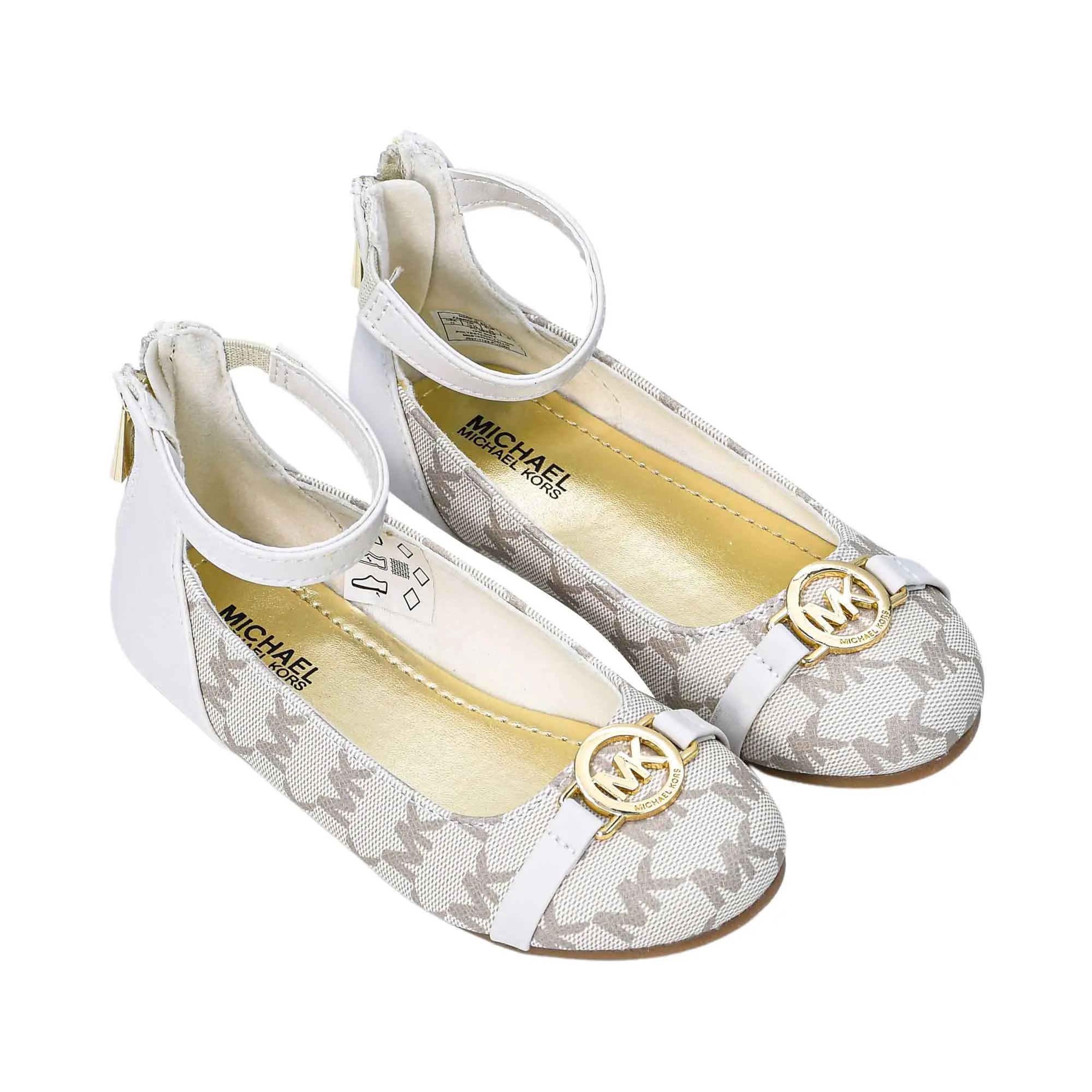 Michael Kors Kids ZELLIE Metal Accent Ballerinas