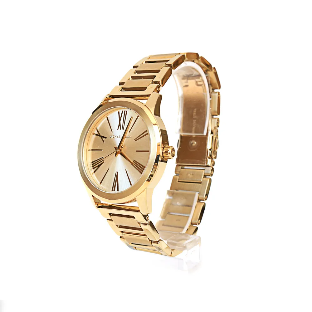 Michael Kors Ladies Watch Hartman Collection Gold Tone