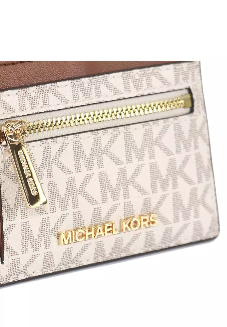 MICHAEL KORS Michael Kors Jet Set Travel Signature ID Lanyard - Vanilla