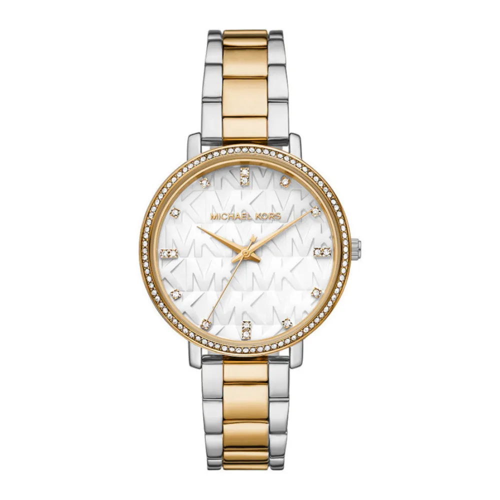 Michael Kors Women's Pyper Three-Hand Stainless Steel Watch