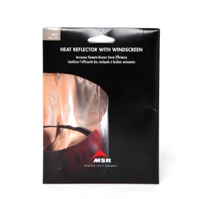 MSR Solid Heat Reflector with Windscreen | Millets