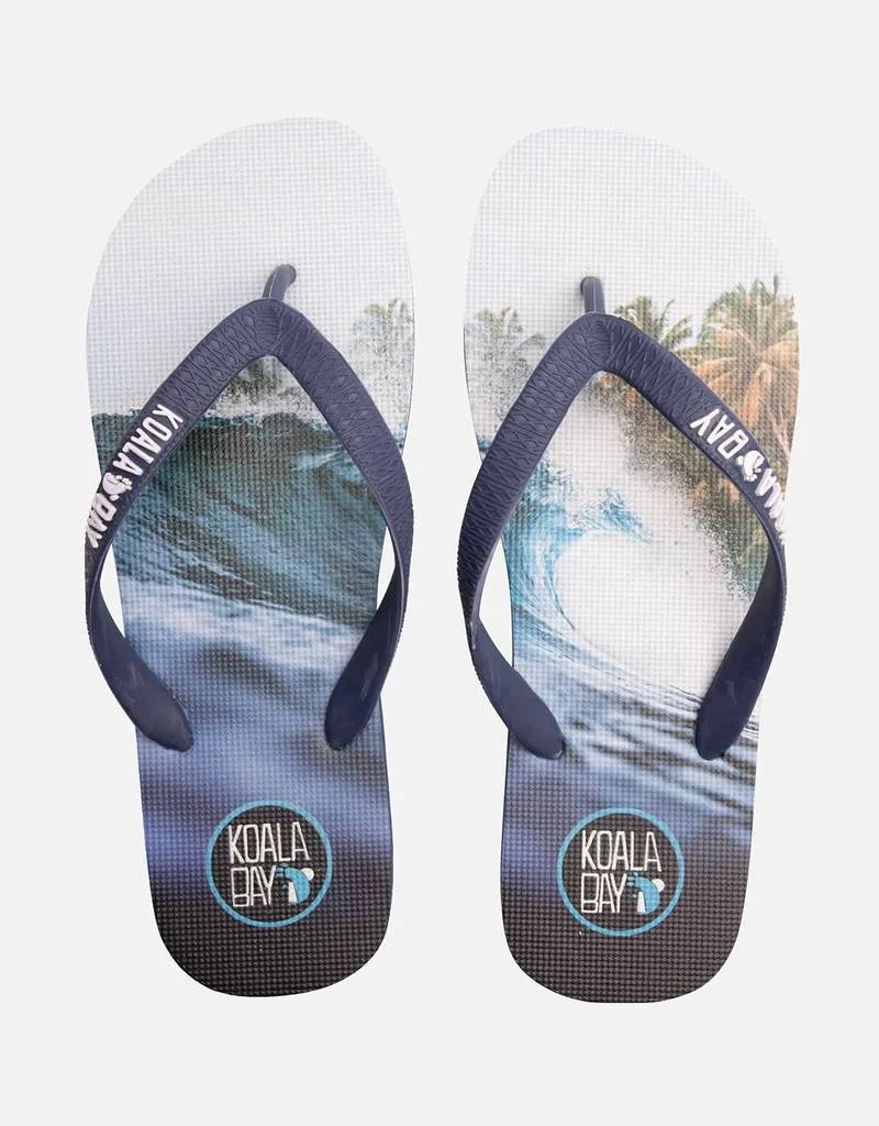 Multicolor Finger Flip Flops - Kingston