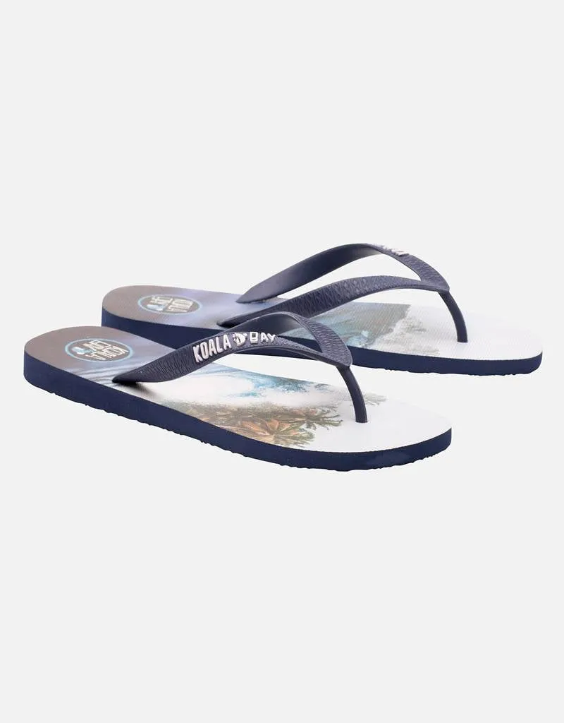 Multicolor Finger Flip Flops - Kingston