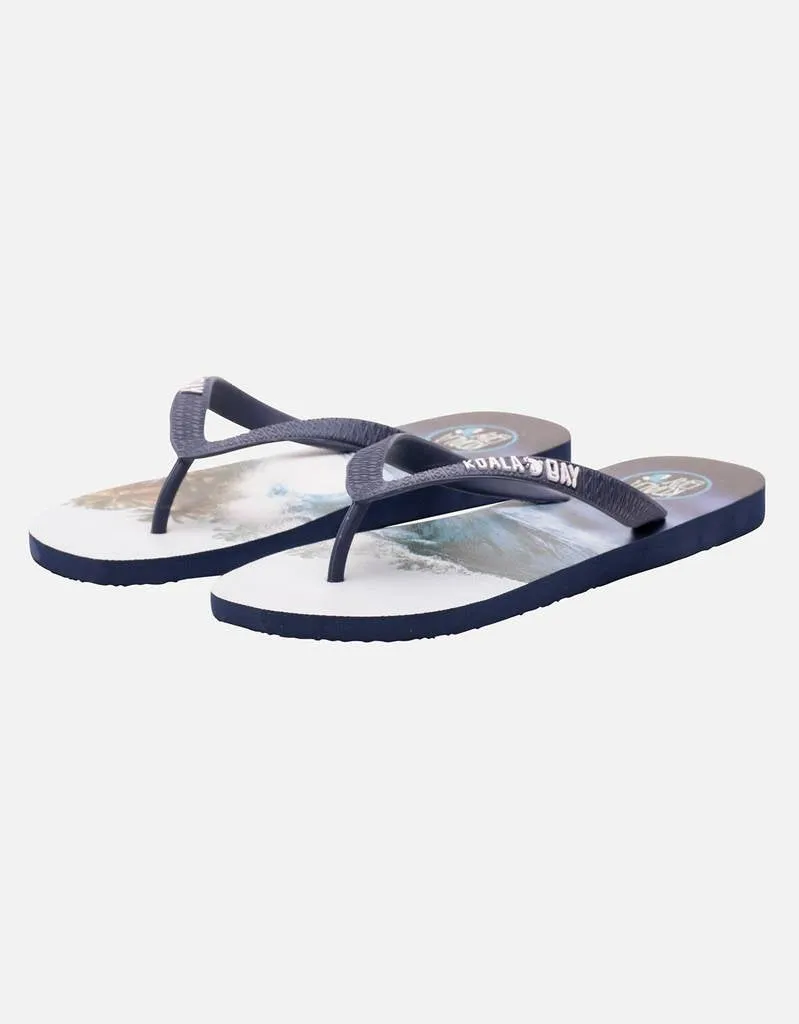 Multicolor Finger Flip Flops - Kingston