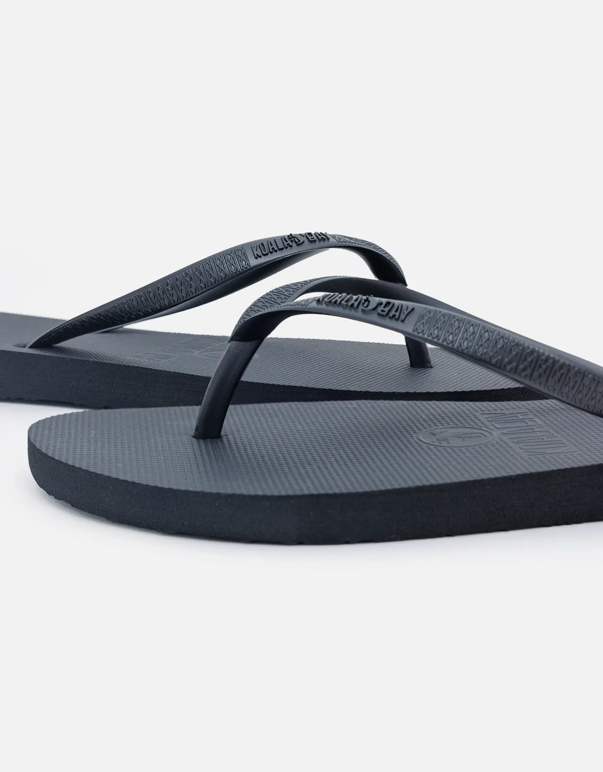 Mundaka Black Toe Flip Flop