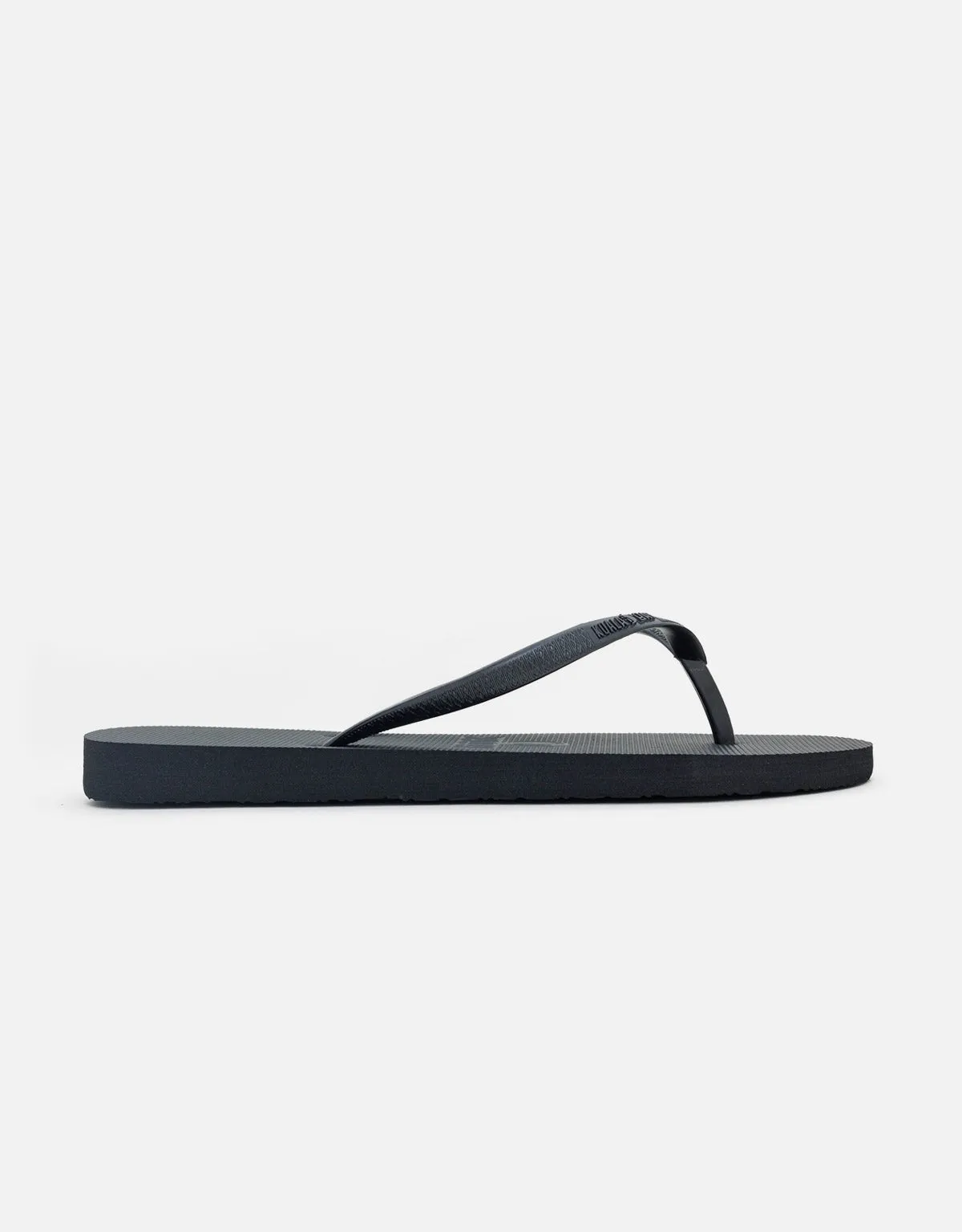 Mundaka Black Toe Flip Flop