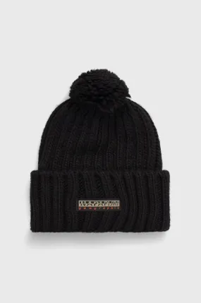 Napapijri wool blend beanie black color