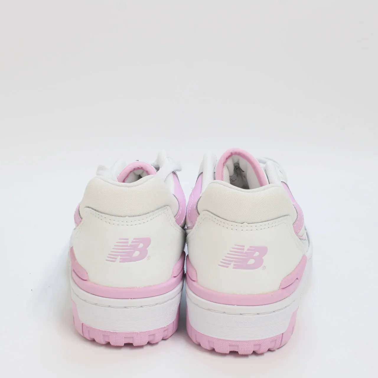 New Balance Bb550 White Pink White Trainers