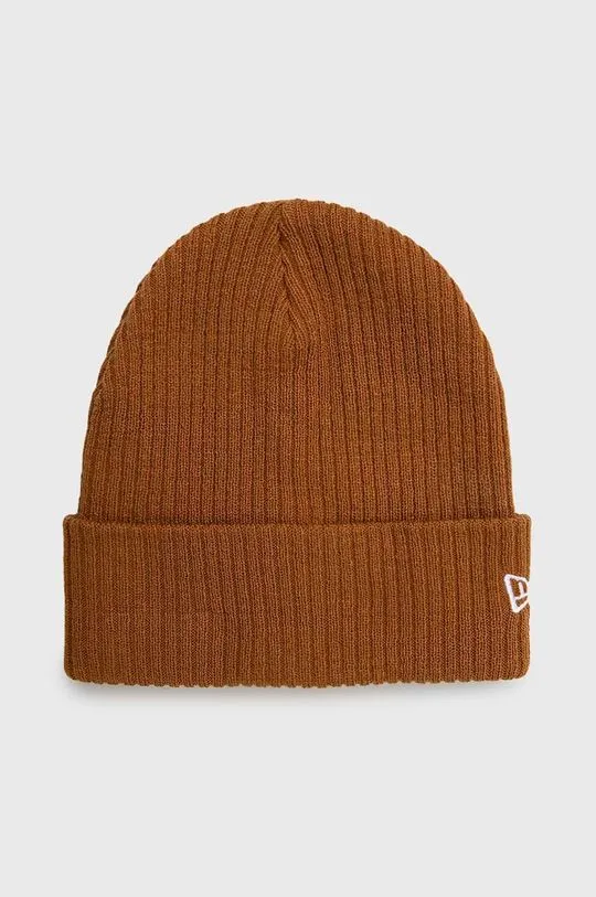 New Era beanie Cuff Beanie brown color 60364347