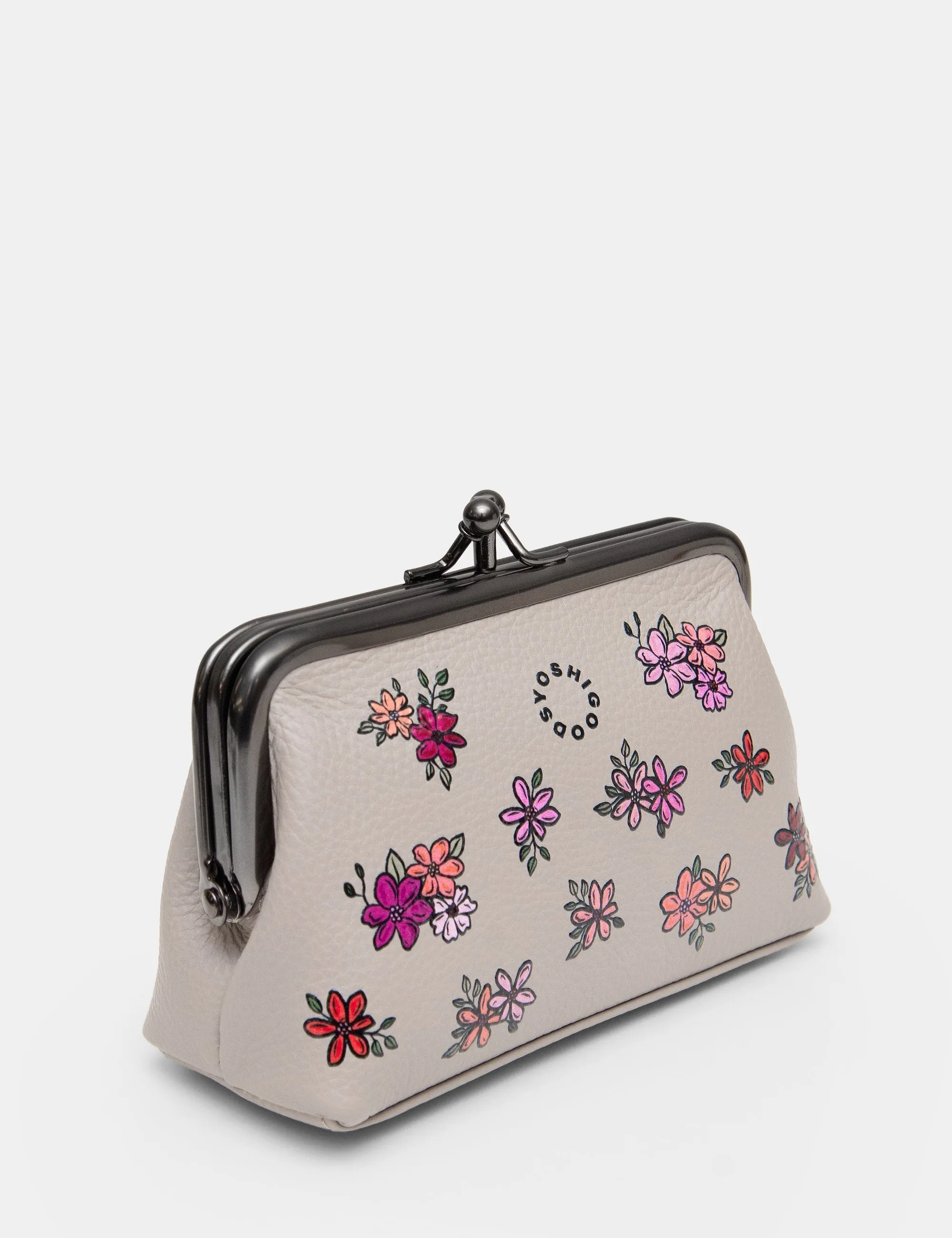 *NEW IN* Yoshi - Ditsy Floral Triple Frame Leather Purse with RFID