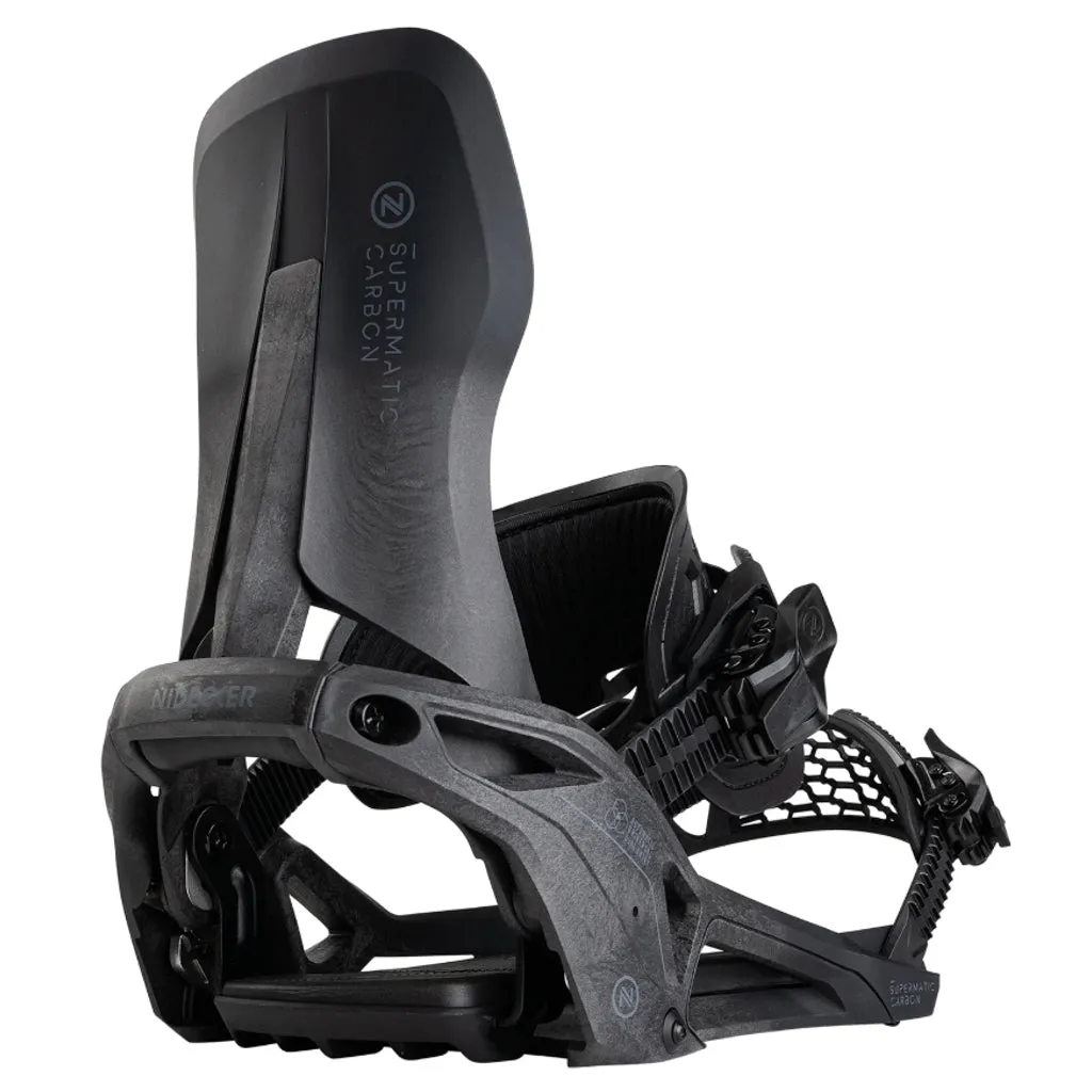 Nidecker Supermatic-Carbon Snowboard Bindings Adult 2025