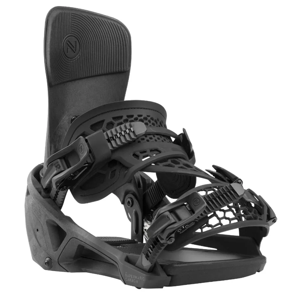 Nidecker Supermatic-Carbon Snowboard Bindings Adult 2025