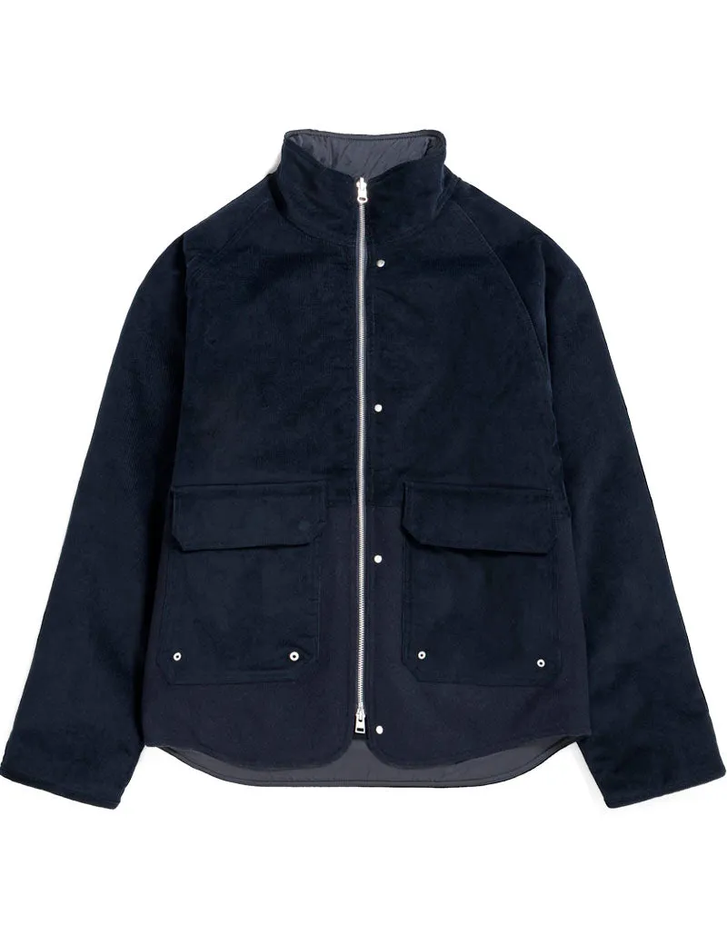 Norse Projects Hakon Solotex Corduroy Jacket Dark Navy