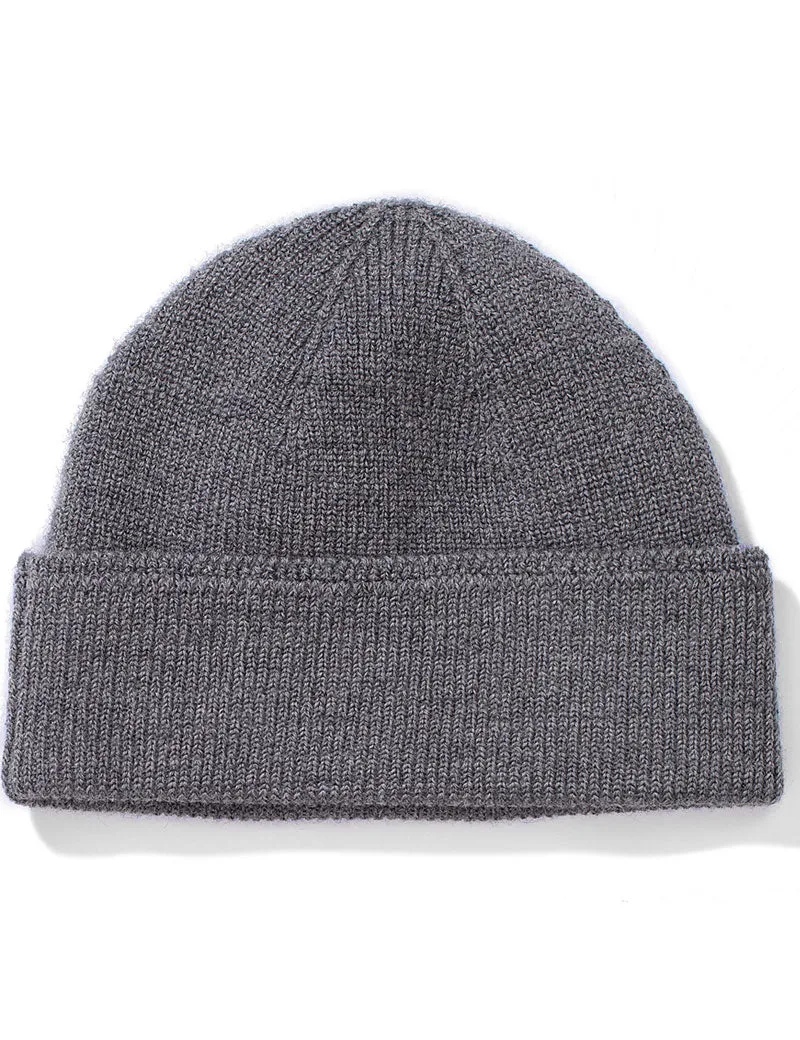 Norse Projects Watch Cap Tab Series Beanie Light Grey Melange