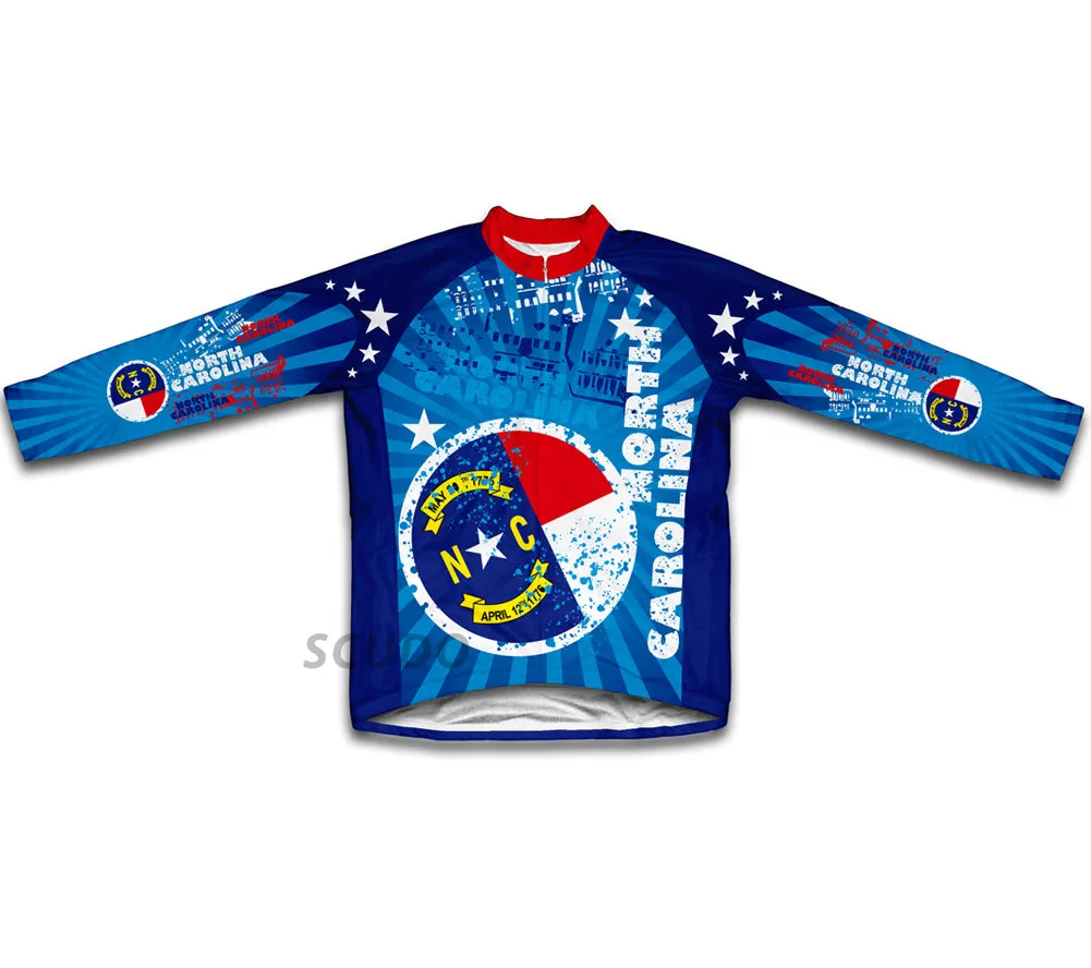 North Carolina Short Sleeve Cycling Jersey for Men and Women