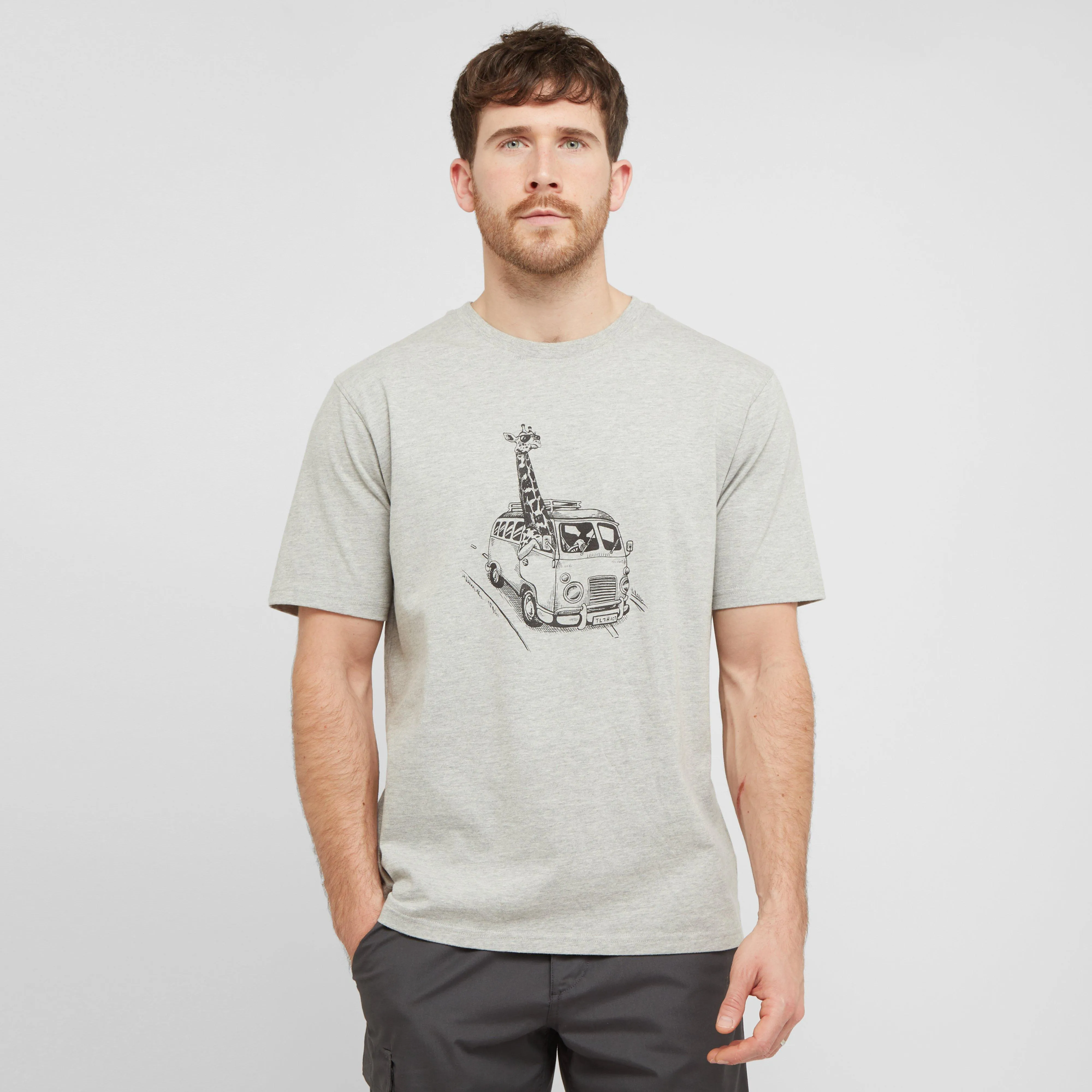 North Ridge Men's Giraffe Van T-Shirt | Millets