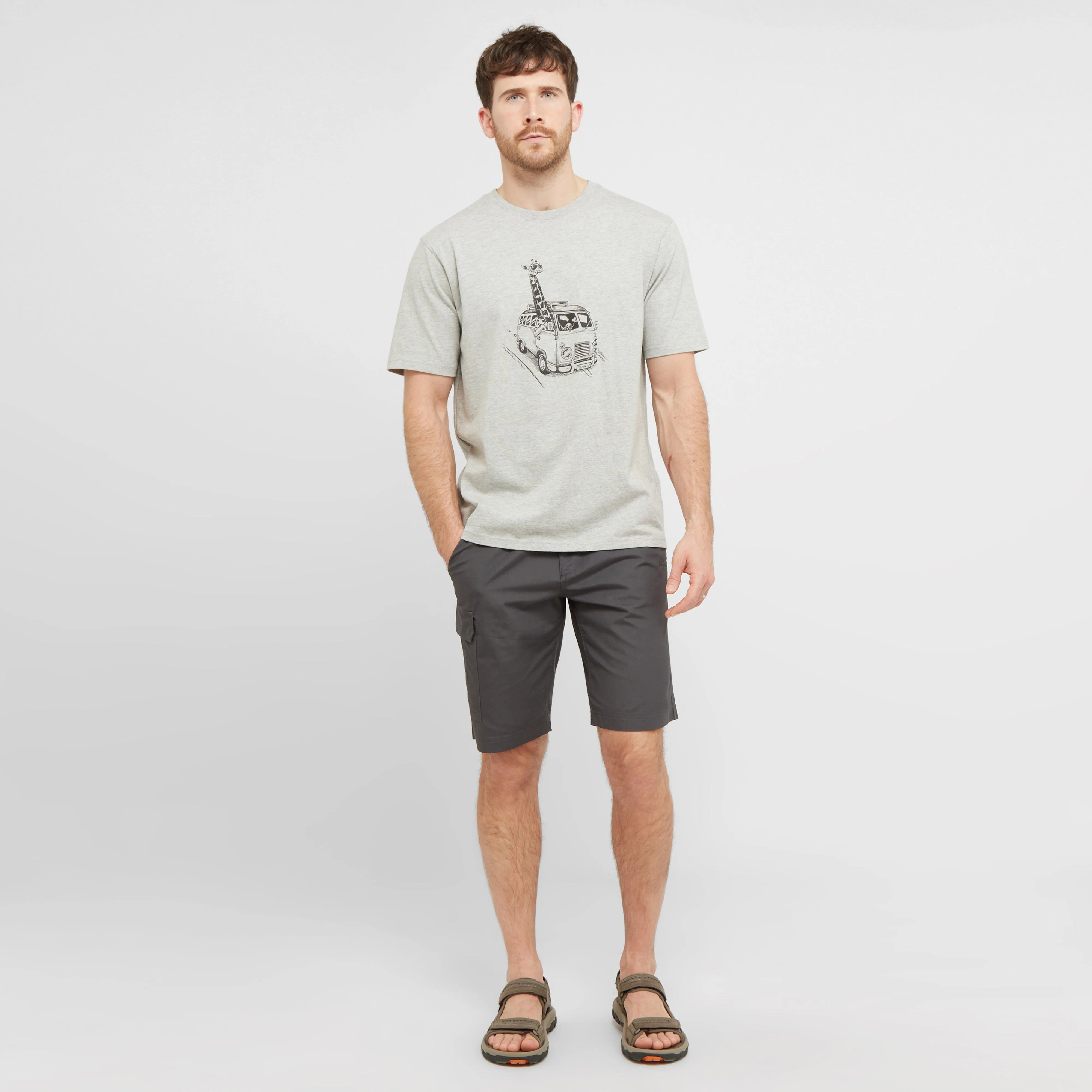 North Ridge Men's Giraffe Van T-Shirt | Millets