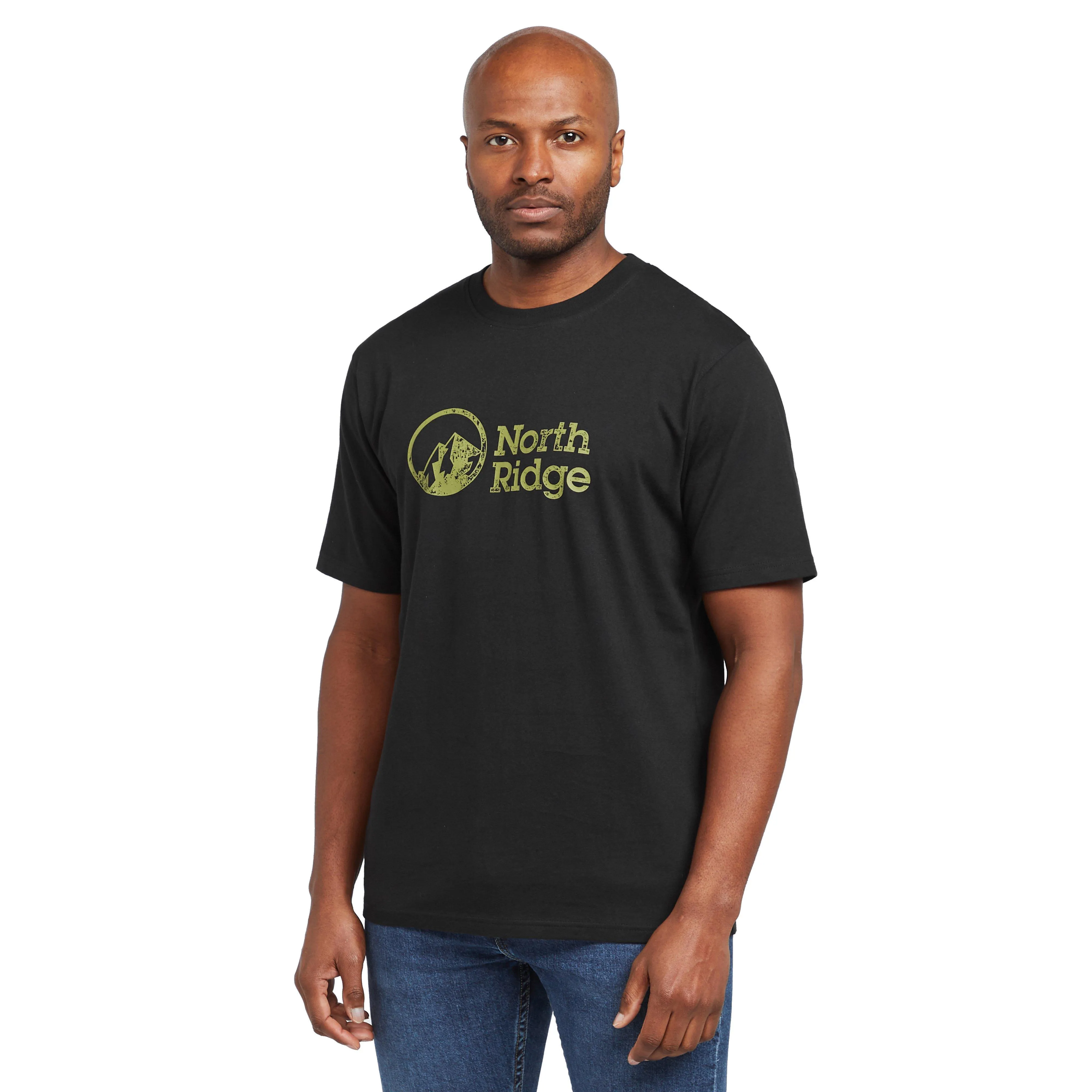 North Ridge Men's Terrain Logo Tee | Millets